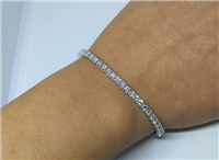 Bracciale Mamprin Gioielli Tennis in Oro bianco Diamante 1.50 Ct BTENPIRA-256 - BTENPIRA-2,5S6